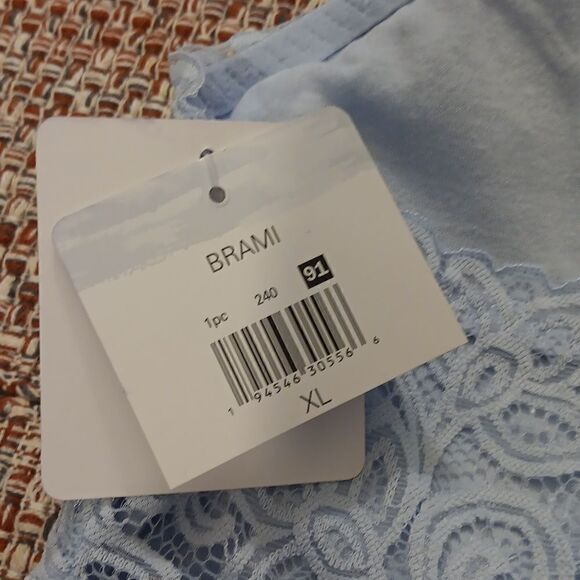 New XL Brami Tranquility & True Light Blue Lace New With Tags - Picture 3 of 5